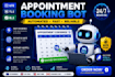 dev auto fill bot ,sign up bot booking bot, appointment scheduling bot, web bot
