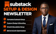design substack newsletter, substack publication do substack landing page
