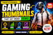 create high CTR gaming thumbnails