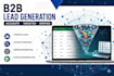 do b2b lead generation and web research