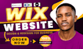 design or redesign wix business website as a wix studio expert