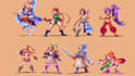 pixel art animation, 2d sprite sheet nsfw pixel art pixel art character game art