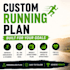 create a customized running plan based on your fitness level