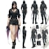 draw character sheet or reference sheet