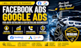 create and manage facebook, google ads auto detailing car detailing business