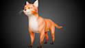 create 3d pet model dog cat animal character model with rigging and animation