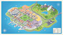 design conference map, world map, isometric map, tourist map, cartography
