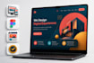 design modern figma landing page UI UX