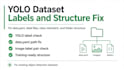 fix your yolo dataset labels and structure