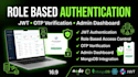 develop full stack mern web application with role based authentication