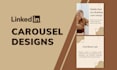 design carousel posts for linkedin on canva