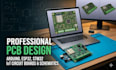 do arduino pcb, esp32 pcb design, stm32 schematic and iot circuit board design
