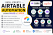 create airtable automation using make and zapier