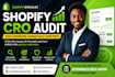 perform a shopify cro audit for conversion rate optimization and increase sales
