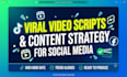 write viral tiktok scripts and short form video content