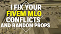 fix fivem mlo collision bugs flickering textures and props issues