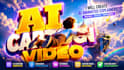 create ai cartoon videos ai animated explainers design engaging 3d animation