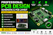 design professional pcb layout schematics, custom pcb design, gerber files bom