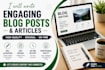 write engaging blog posts and articles