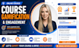 gamify your online course with engaging elements and interactive design