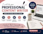 be your professional content writer