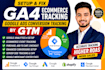 setup ga4 ecommerce tracking, google ads conversion tracking by GTM