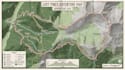 custom hiking map, topographic map, trail map, route map and adventure map