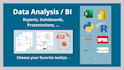 help you clean, arrange and analyze your data