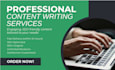 do content writing that is very creative