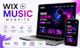 build wix music video website, wix studio website, SEO, woocommerce, wordpress