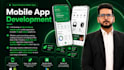 create a professional react native mobile application