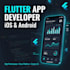 build custom flutter mobile apps for ios and android
