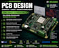 design custom pcb layout schematic gerber files iot arduino esp32  kicad  altium