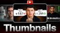 design professional youtube thumbnails for any niche