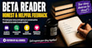 beta read your romance, fantasy or thriller novel