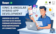 develop high performance hybrid mobile apps using ionic and angular