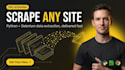 do professional python web scraping and data extraction using selenium