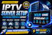 install and configure xui one xtream UI iptv panel with API and iptv panel setup