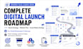 create a business launch plan with brand website and social strategy