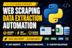 build a web scraping script using python