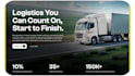 hauling website logistics website trucking, freight broker website cargo website