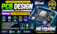 design pcb schematic kicad esp32 firmware and embedded systems