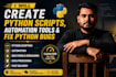 fix python bugs and errors professionally