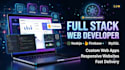 develop a custom nodejs website