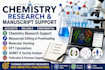 provide chemistry research, manuscript writing, and publication support