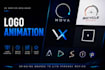 animate your logo in 2d motion graphics