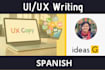 write clear spanish UX copy for your website or app
