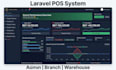 laravel pos system with admin dashboard