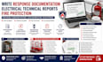 write response documentation electrical technical reports fire protection
