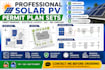 design solar pv plan sets, permit drawings and electrical layouts